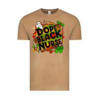 Vintage Camel Dope black Nurse juneteenth Vintage Tee - Zillion Design Studio