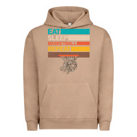 Pigment Burro Eat Sleep Basketball Repeat Urban Hoodie - Bettercallsaul