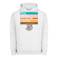 Pigment Lunar Rock Eat Sleep Basketball Repeat Urban Hoodie - Bettercallsaul