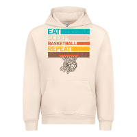 Sandshell Eat Sleep Basketball Repeat Urban Hoodie - Bettercallsaul