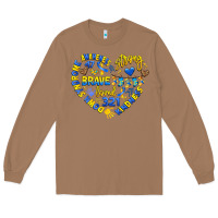 Toasted Coconut down syndrome awareness heart Long Sleeve Tee - Artiststas