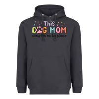 Smoke this dog mom wears her heart on her sleeve Heavyweight Hoodie - MaliasSmallBusiness