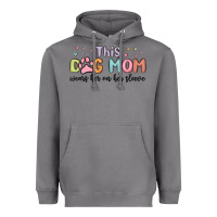 Storm this dog mom wears her heart on her sleeve Heavyweight Hoodie - MaliasSmallBusiness