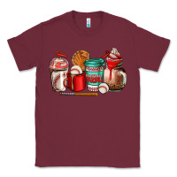 Burgundy baseball coffee cup Classic Tee - AdoDesignShop