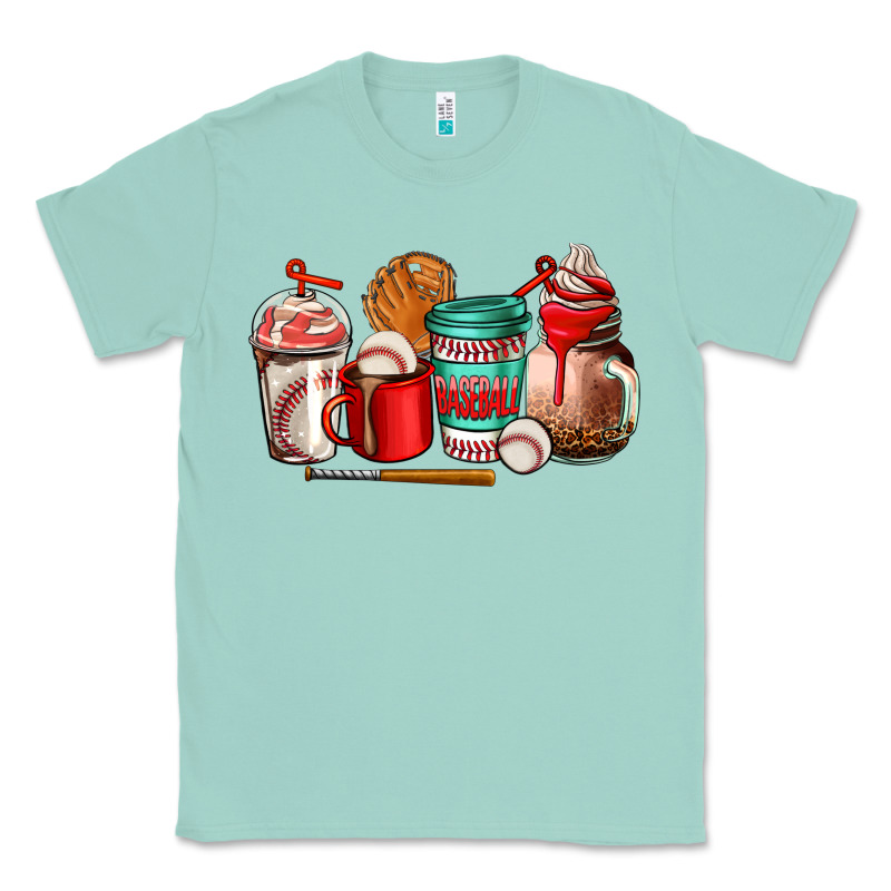 Baseball Coffee Cup Classic Tee by AdoDesignShop | Teevron