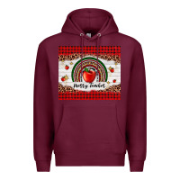 Burgundy merry teacher Premium Hoodie - AdoDesignShop