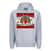 Heather Grey merry teacher Premium Hoodie - AdoDesignShop