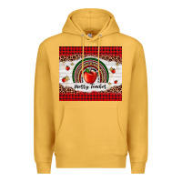 Mustard merry teacher Premium Hoodie - AdoDesignShop