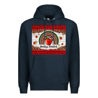 Navy merry teacher Premium Hoodie - AdoDesignShop