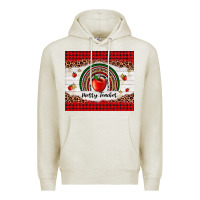 Oatmeal Heather merry teacher Premium Hoodie - AdoDesignShop