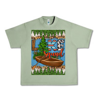 Oil Green lake squad air freshener Urban Heavy Tee - HRA Design Shop