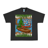Pigment Black lake squad air freshener Urban Heavy Tee - HRA Design Shop