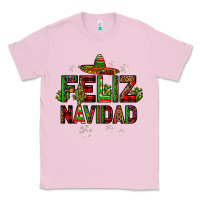 Bubblegum Pink feliz navidad Classic Tee - JahusDesignShop