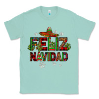 Seafoam feliz navidad Classic Tee - JahusDesignShop