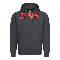 Smoke love with kiss Zipper Hoodie - AdoDesignShop