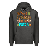 Charcoal Heather cutest pumpkin in the patch Premium Hoodie - BundleAndBundleShop