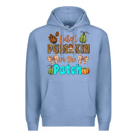 Colony Blue cutest pumpkin in the patch Premium Hoodie - BundleAndBundleShop