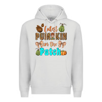 Dove Grey cutest pumpkin in the patch Premium Hoodie - BundleAndBundleShop