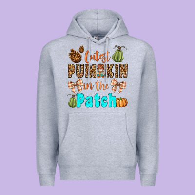 Cutest Pumpkin In The Patch Premium Hoodie Designed By Bundleandbundleshop