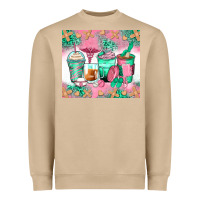 Mushroom nurse coffee cups Heavyweight Sweatshirt - Zillion Design Studio