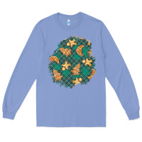 Colony Blue christmas gingerbread cookies patch Long Sleeve Tee - BundleAndBundleShop