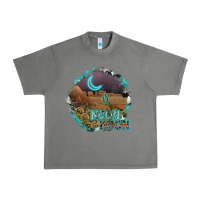Tornado neon moon Urban Heavy Tee - SublimationCraftShop
