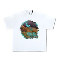 White neon moon Urban Heavy Tee - SublimationCraftShop