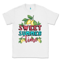 White sweet summer time lemonade Classic Tee - BundleAndBundleShop