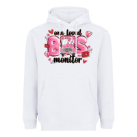 White one loved bus monitor Heavyweight Hoodie - MaliasSmallBusiness