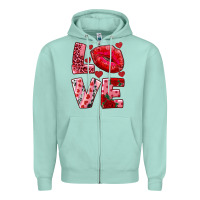 Seafoam love kiss Zipper Hoodie - AdoDesignShop