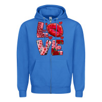 True Royal love kiss Zipper Hoodie - AdoDesignShop