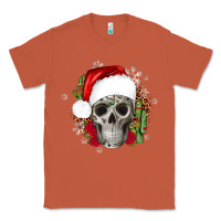 Copper skull Christmas cactus Classic Tee - JahusDesignShop