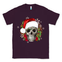 Plum skull Christmas cactus Classic Tee - JahusDesignShop