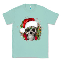 Seafoam skull Christmas cactus Classic Tee - JahusDesignShop