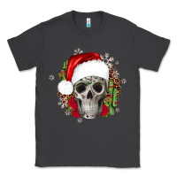 Smoke skull Christmas cactus Classic Tee - JahusDesignShop