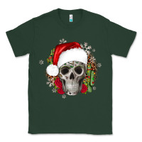 Sports Green skull Christmas cactus Classic Tee - JahusDesignShop