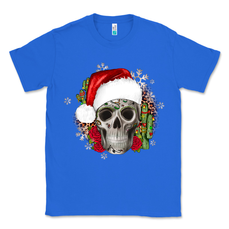 Skull Christmas Cactus Classic Tee by JahusDesignShop | Teevron