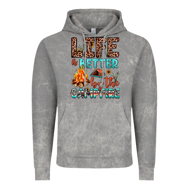 Life Is Better By The Campfire Vintage Hoodie by JahusDesignShop | Teevron
