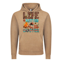 Vintage Coffee life is better by the campfire Vintage Hoodie - JahusDesignShop