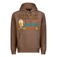 Chestnut pumpkin spice and everything nice Premium Hoodie - BundleAndBundleShop