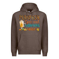Coffee pumpkin spice and everything nice Premium Hoodie - BundleAndBundleShop