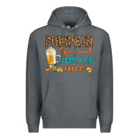 Rock pumpkin spice and everything nice Premium Hoodie - BundleAndBundleShop