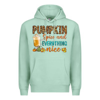 Seafoam pumpkin spice and everything nice Premium Hoodie - BundleAndBundleShop