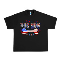 Black 4th of July Dog Mom Urban Heavy Tee - CowGirlArtShop