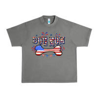 Tornado 4th of July Dog Mom Urban Heavy Tee - CowGirlArtShop