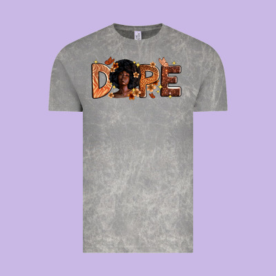 Dope Melanin Vintage Tee Designed By Zillion Design Studio