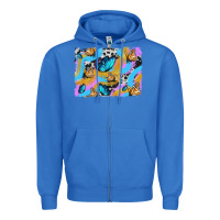 True Royal easter butterfly with glitter and cowhide  background Zipper Hoodie - Artiststas
