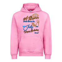 Fuchsia Pink A Queen Was Born In July 24th Happy Birthday Urban Hoodie - Bettercallsaul