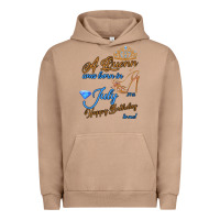 Pigment Burro A Queen Was Born In July 24th Happy Birthday Urban Hoodie - Bettercallsaul