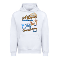 White A Queen Was Born In July 24th Happy Birthday Urban Hoodie - Bettercallsaul